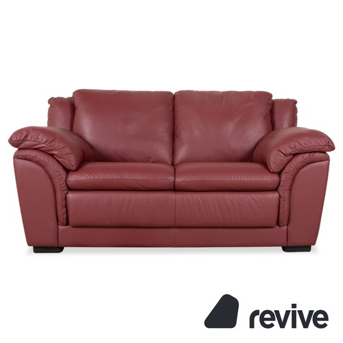 Natuzzi leather two seater - natuzzi,